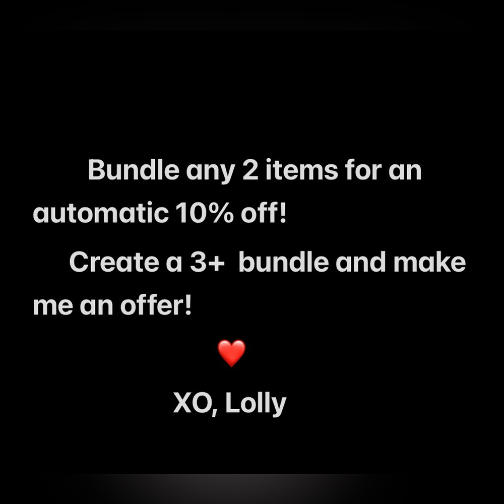 Discounted Bundle Offer